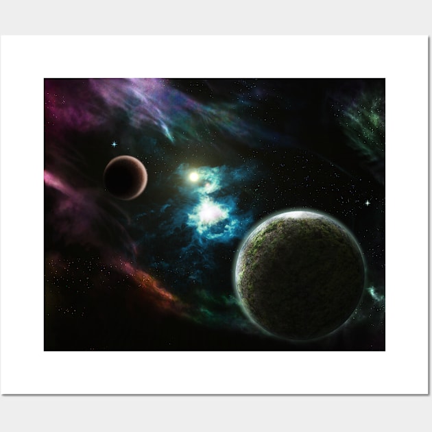 Nebula Wall Art by Packrat